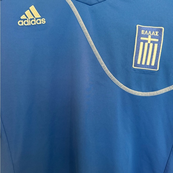 Greece Football Soccer 2010 World Cup Away Kit Jersey - Picture 6 of 8